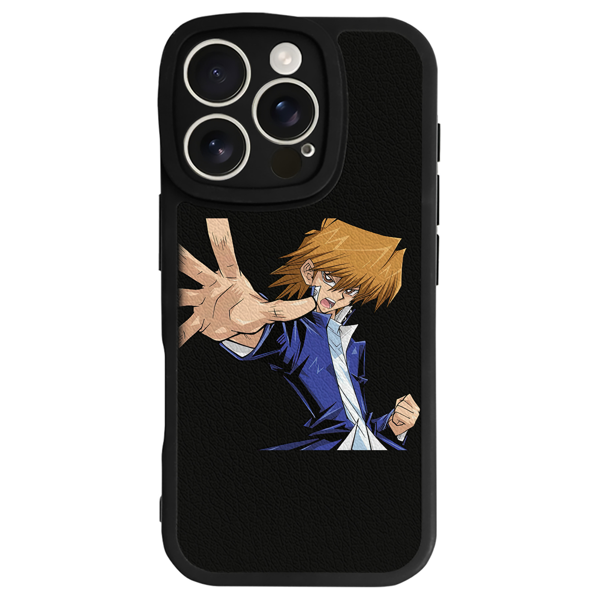 遊☆戯☆王 Yu-Gi-Oh! 【iPhone 16シリーズ対応】シリコンスマホケース（レザー調） 材質：シリコン